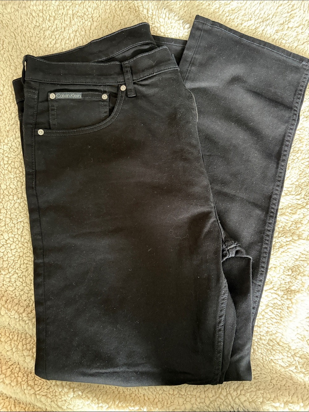 Calvin Klein Straight-Leg Jeans